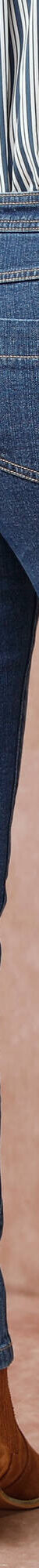 Jean slim taille haute, coupe raccourcie (stone) Jean slim taille haute, coupe raccourcie (stone)